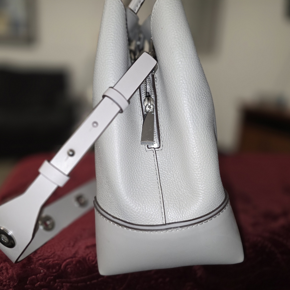 Michael Kors Light Gray Tote Bag - Picture 3 of 15
